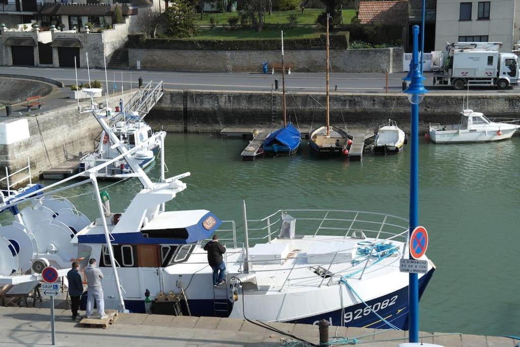 Vue Sur Mer Port-en-Bessin-Huppain Exterior foto