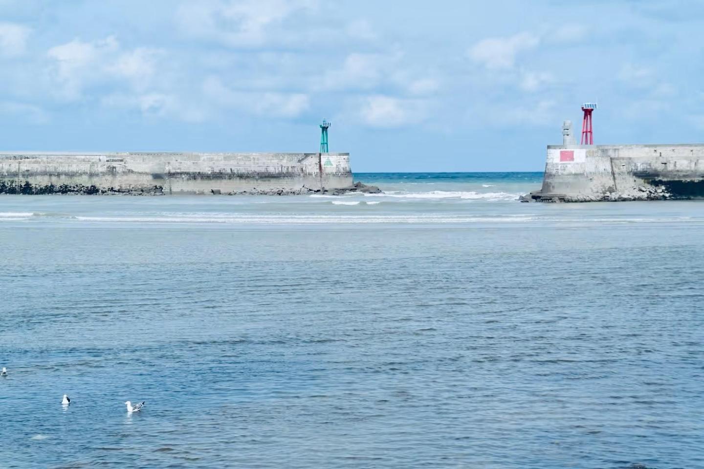 Vue Sur Mer Port-en-Bessin-Huppain Exterior foto